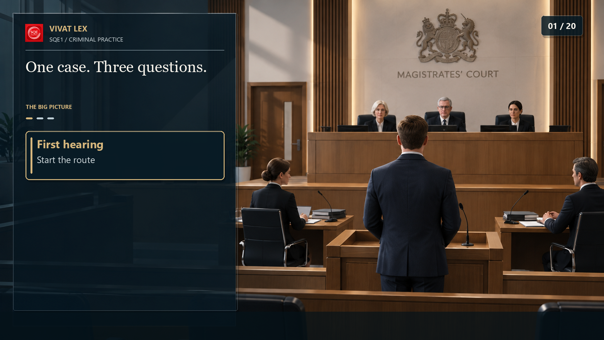 A frame from Which Court?